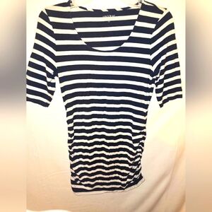 Black & white striped Pea in a Pod.